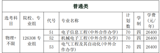 常熟理工学院中外合作办学专业有哪些？