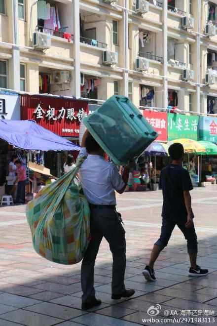 开学季，大学生拍“父亲背影”，引无数网友泪奔