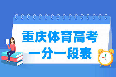 2023重慶體育高考一分一段表（本科+專(zhuān)科）