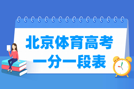 2023北京體育高考一分一段表（文化課+專業(yè)成績(jī)）