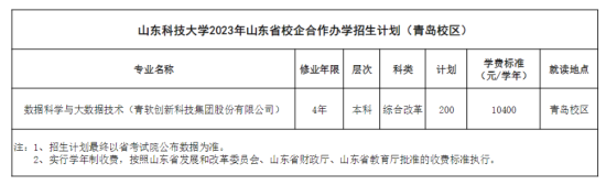 山東科技大學(xué)有哪些專業(yè)？