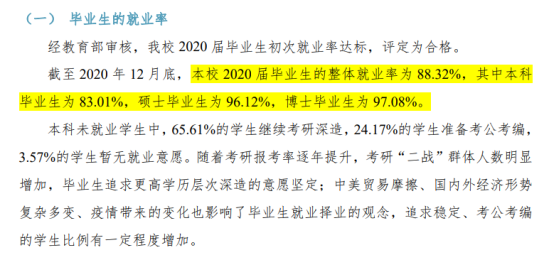 暨南大學(xué)就業(yè)率及就業(yè)前景怎么樣（來源2022屆就業(yè)質(zhì)量報(bào)告）