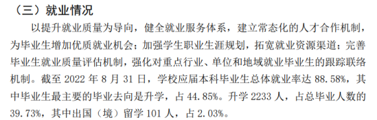 河北工业大学就业率及就业前景怎么样（来源2021-2022学年本科教学质量报告）