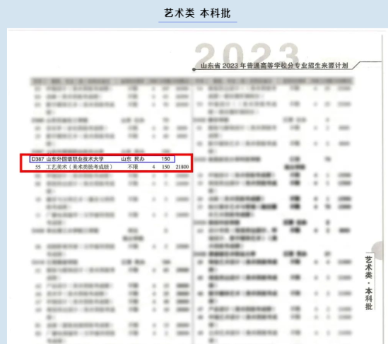 2023山东外国语职业技术大学艺术类学费多少钱一年-各专业收费标准