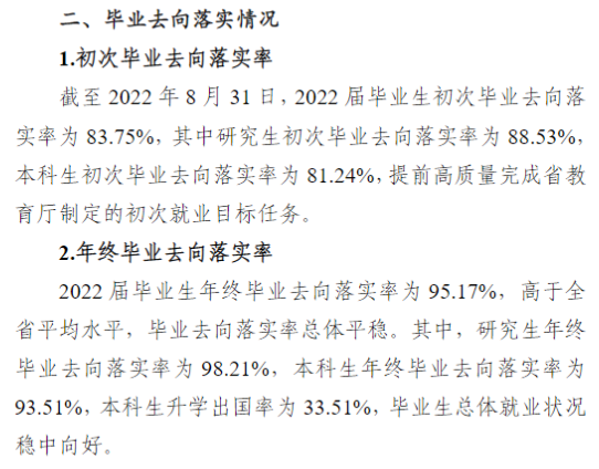 江蘇大學(xué)就業(yè)率及就業(yè)前景怎么樣（來源2022屆就業(yè)質(zhì)量報告）