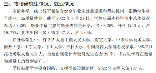 臨沂大學(xué)就業(yè)率及就業(yè)前景怎么樣（來(lái)源2021-2022學(xué)年本科教學(xué)質(zhì)量報(bào)告）