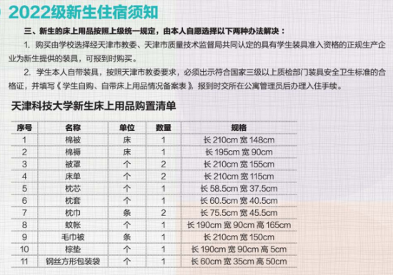 天津科技大学宿舍条件怎么样，有空调吗（含宿舍图片）