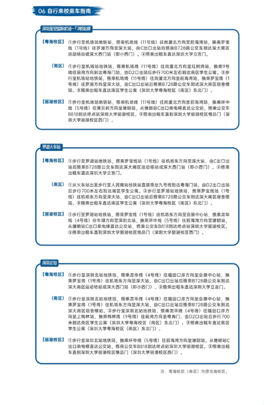 2023年深圳大学新生开学时间-报到需要带什么东西