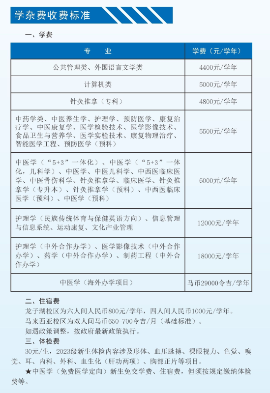 2023年河南中醫(yī)藥大學(xué)新生開學(xué)時間-報到需要帶什么東西