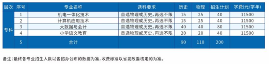 長江大學文理學院有?？茖I(yè)嗎