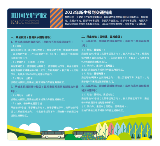 2023年昆明城市学院新生开学时间-报到需要带什么东西