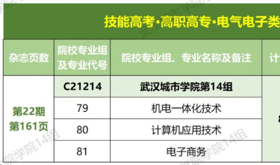 武漢城市學(xué)院有?？茖I(yè)嗎