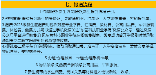 2023年?yáng)|營(yíng)科技職業(yè)學(xué)院新生開(kāi)學(xué)時(shí)間-報(bào)到需要帶什么東西