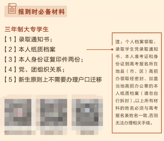 2023年漳州科技職業(yè)學院新生開學時間-報到需要帶什么東西