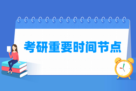 2023考研重要时间节点