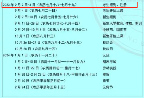 2023年江西農(nóng)業(yè)大學(xué)南昌商學(xué)院新生開學(xué)時(shí)間-報(bào)到需要帶什么東西