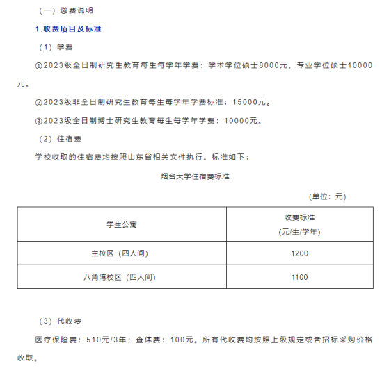 2023年煙臺大學(xué)新生開學(xué)時間-報到需要帶什么東西