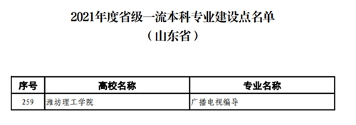 潍坊理工学院王牌专业_最好的专业是什么