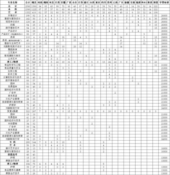 武漢設(shè)計(jì)工程學(xué)院有哪些專業(yè)？