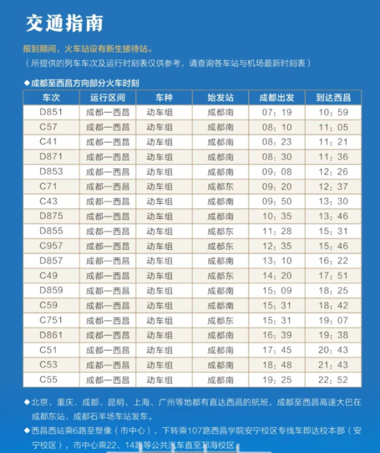 2023年西昌學(xué)院新生開學(xué)時(shí)間-報(bào)到需要帶什么東西