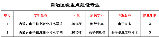 内蒙古电子信息职业技术学院王牌专业_最好的专业是什么