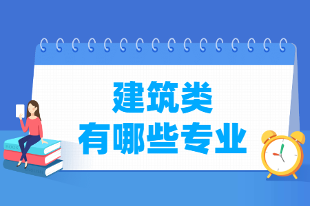 建筑包括哪些专业-建筑类专业名单及专业代码