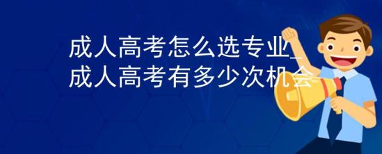 成人高考怎么选专业_成人高考有多少次机会