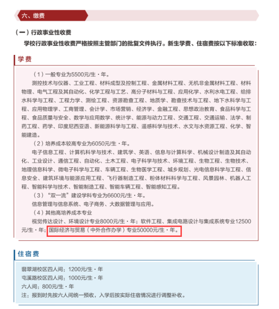 2023合肥工業(yè)大學(xué)中外合作辦學(xué)學(xué)費(fèi)多少錢一年-各專業(yè)收費(fèi)標(biāo)準(zhǔn)