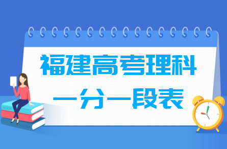 2018福建高考一分一段表（理科）