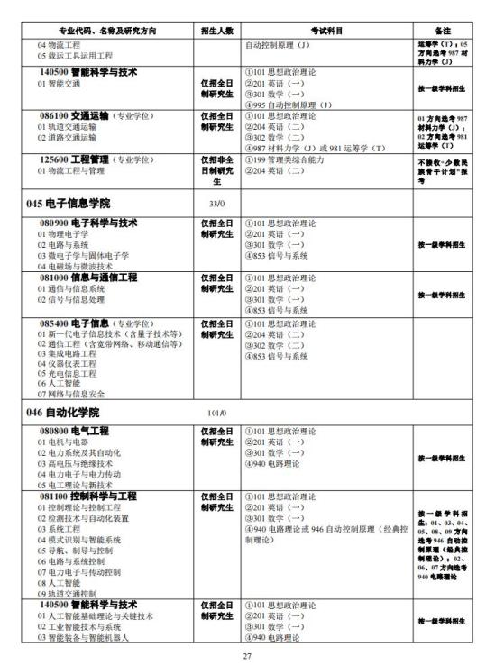 中南大學2024年碩士研究生招生簡章