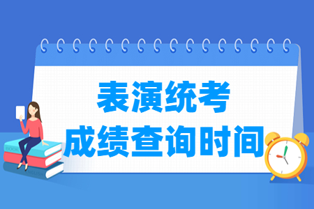 2024吉林表（导）演统考成绩查询时间及查询入口