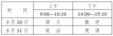 黑龍江2024體育單招文化課考試時(shí)間