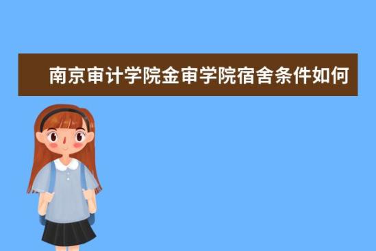 南京审计学院金审学院宿舍条件如何  南京审计学院金审学院宿舍有空调吗