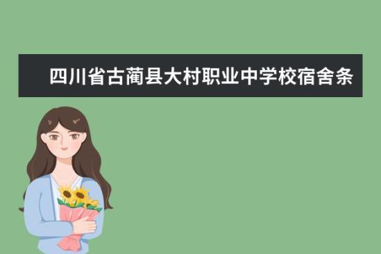 四川省古藺縣大村職業(yè)中學(xué)校宿舍條件如何  四川省古藺縣大村職業(yè)中學(xué)校宿舍有空調(diào)嗎