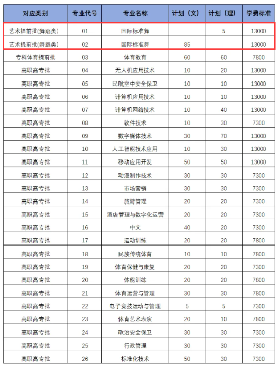 2024嵩山少林武術(shù)職業(yè)學(xué)院藝術(shù)類(lèi)招生計(jì)劃-各專(zhuān)業(yè)招生人數(shù)是多少