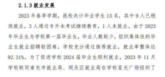 南充电影工业职业学院就业率及就业前景怎么样