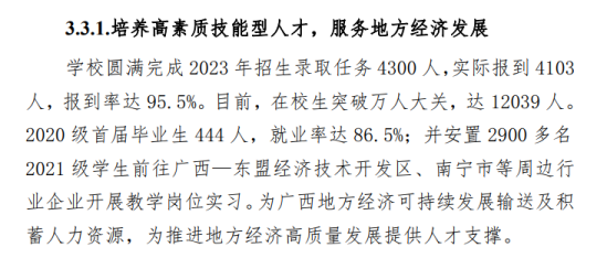 广西制造工程职业技术学院就业率及就业前景怎么样