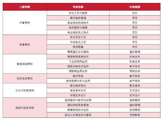 山東城市服務(wù)職業(yè)學院2025年單招綜招招生計劃